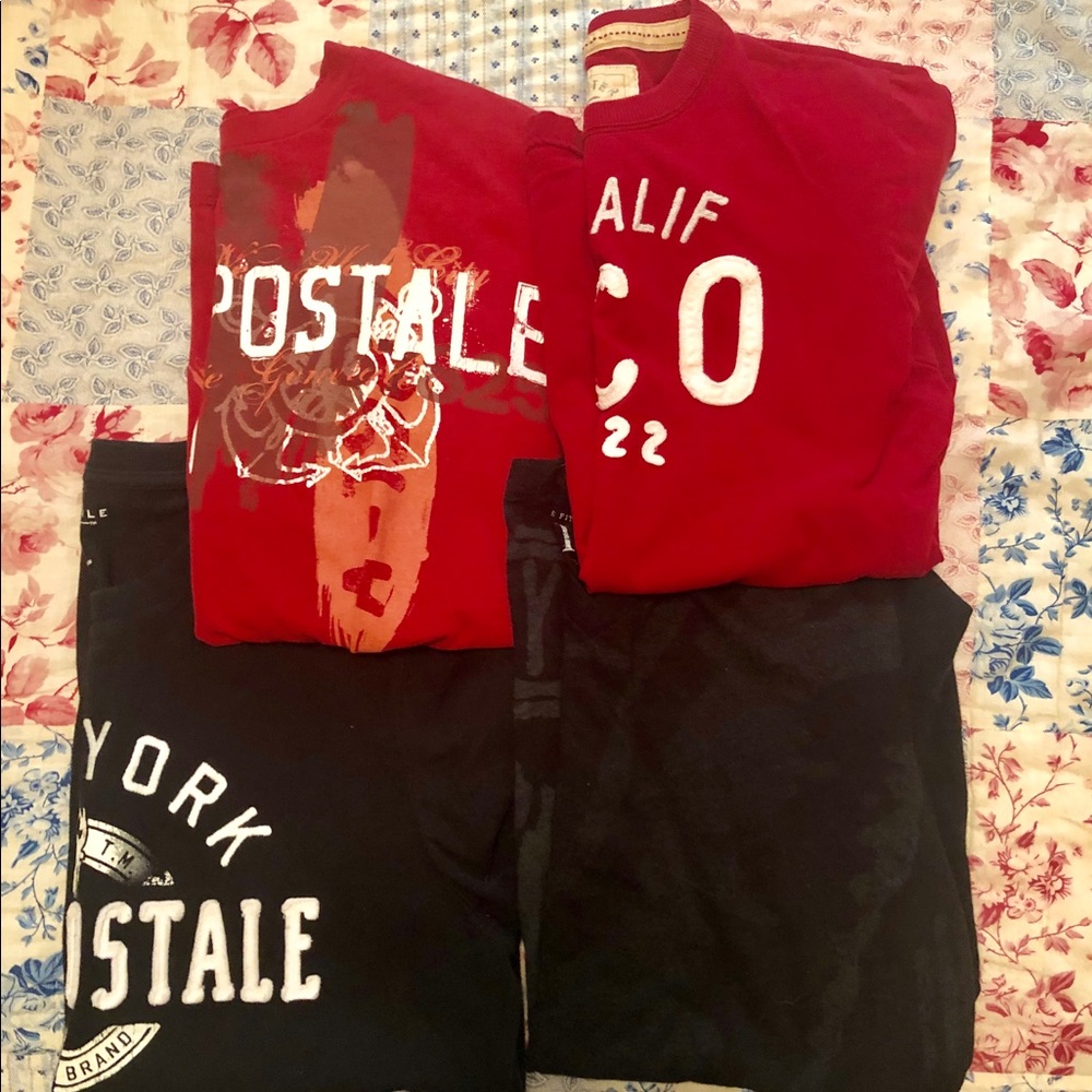 American Eagle Aeropostale Hollister Bundle L M